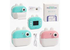 Фотоапарат-принтер в кор. акум. USB. роз'єм для SDкартки. 1рулон термопапер. фот...