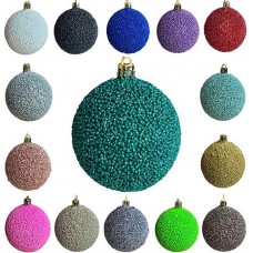 Кулька новорічна 10см. 3шт. в кор. 