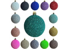 Кулька новорічна 10см. 3шт. в кор. 