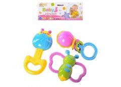 Брязкальце в куль. 3шт. 15*24*4см. 1838 C1 (240) 