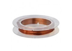 Дріт для декору мідний (латунь) 0,3мм. 10м. 10штук в упак 1954