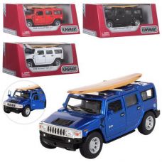 Машина Kinsmart метал інерц відкрив двері в кор 1:40 Hummer KT 5337 WS1 (24)