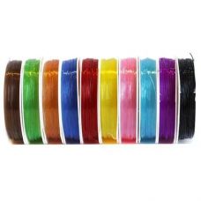 Волосінь для бісеру, 0,5мм. 12м.(13 ярдів) 10шт. в упак. 1951  &&