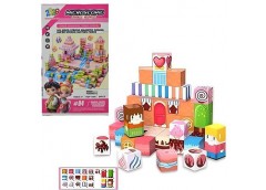 Конструктор магнітний в кор. 54дет. 15*25*7см. RDF-1006 (12)