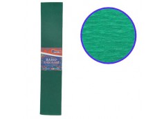 Папір гофрований темно-зелений 50см.х2м.  55% 20гр/м  J.Otten KR55-8040