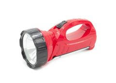 Ліхтарик в кор. акум. від мережі 220V (1W+10SMD) 17см.  JK-626 (1/40)