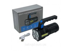 Ліхтарик в кор. акум. microUSB,. Li-Ion. BL-X510-4LED+COB (1)