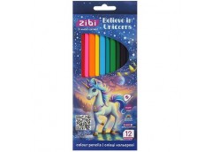 Олівці кол 12кол. ZIBI Smart Line 