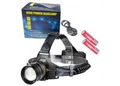 Ліхтарик на голову в кор. акум. Type-C. 2шт. 18650. zoom BL-8076-2/QE-909-GT100 ...