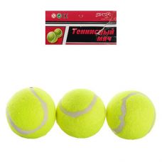 Тенісні мячі  в кул 3шт 23*11см. ціна за 3 шт.  MS 0234 (240) &&