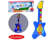 Гітара в кор. на бат. музика. світло 46*19*7см. 2кол. LS8822 (12)