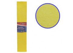 Папір гофрований темно-жовтий 50см.х2м.  55% 20гр/м  J.Otten KR55-80706