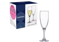 Набір бокалів для шампанського Luminarc FRENCH BRASSERIE 170мл 6шт H9452/1 (4)  ...