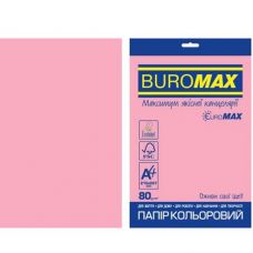 Папір офс А-4 20а/ 80г Intensiv рожевий EUROMAX 2721320E-10  BUROMAX