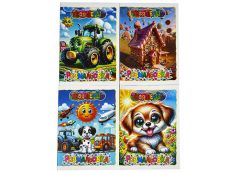 Розмальовка A4, блок, осфет 24стор 