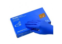 Рукавиці Медичніі Nitrilex basic сині XL (50/500)