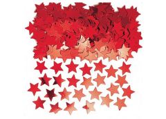 Конфеті зірки Червоні 14гр 1501-0193