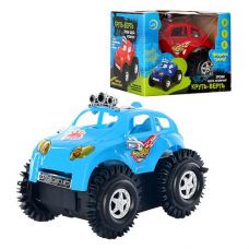 Перевертиш в кор. на бат. трюкова. гумові колеса 13*10*10см. 2кол. 3311 J (192)