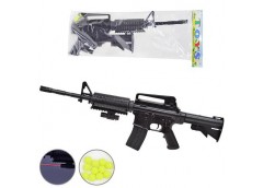 Автомат в куль. на бат. на кульках. з лазерним прицілом 74*21см. M43-1 (18)