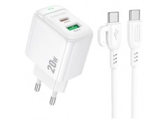 Зарядне Borofone (2шт. USB/Type-C) 20W BAS44 (1)