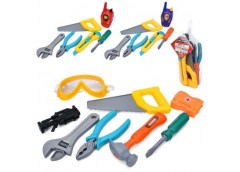 Набір інструментів в сітці пилка. викрутка. плоскогубці 24*10*10см. 2вид. мікс. ...