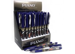 Ручка PIANO кул мас  синя Horizon PT-275 (50/2400)