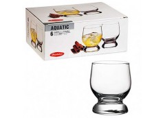 Набір стаканів для віскі Aquatic 225мл 6шт. упак 42973 Pasabahce (8)