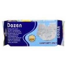 Маса для моделювання біла 250г Dozen 11496-2/W 250/