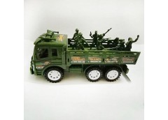 Трейлер-вантажівка в куль. з солдатиками 20*13*9см.  DB968A-2 (2/240)