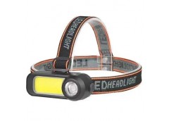 Ліхтарик на голову в кор. акум. microUSB WH-1707-XPE+COB