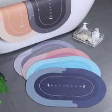 Килимок для ванної суперпоглинаючий. прямокутний 60*90см. мікс. кол. R30939-90 (30)