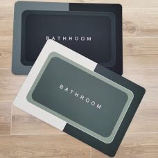 Килимок для ванної суперпоглинаючий. прямокутний 80*120см. мікс. кол. R30937-120 (15)