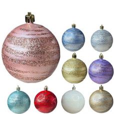 Кулька новорічна 10см. 3шт. в кор. 