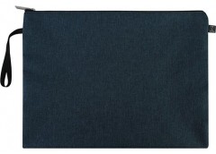 Папка для документів, A4+, темно-синя текстильна O95205 (1)