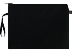 Папка для документів, B5+, чорна текстильна O95219 (1)