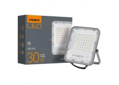 Прожектор світодіодний Videx Premium 30W 5000K 220V Gray VL-F2-305G (1)