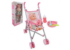 Пупс в кор. з візком та аксес. 52*26*12см. 85869 (6)