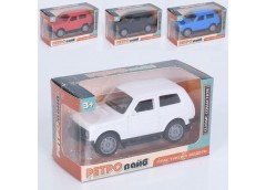 Машинка в кор. інерц. відчиняються двері. гумові колеса 15*9*7см. 4кол. 6333 (72)