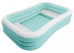 Басейн надув. 3 кільця. прямокутний. 780л. 264*165*56см. від 3-х років INTEX 584...