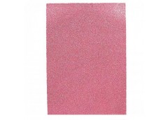 Фоаміран EVA Glitter HQ  21*30см. 1,7мм товщ. 10арк. Світло-рожевий 17GLA4-034 (...