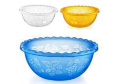 Миска пластикова  6.0л. прозора 