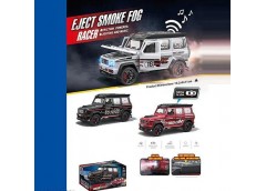 Машинка в кор. на бат. інерц. парогенератор. музика. світло 18*10*10см. 2кол. BC...