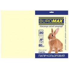 Папір офс А-4 20а/ 80г Pastel кремовий  2721220-49 BM BUROMAX