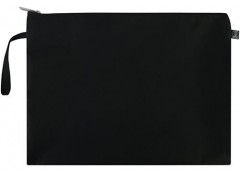 Папка для документів, A4+, чорна текстильна O95207 (1)