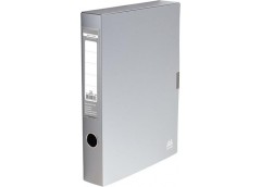 Папка-коробка архіватор 55мм на липучці, сіра BM.3201-09 (1) 