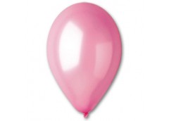 Кульки латексні Металік рожевий 5