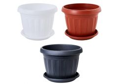 Горщик для квітів з підставкою 