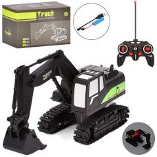 Екскаватор р/к. в кор. акум. USB. рухомі деталі. світло 24*15*10см. 3009-3 (12)