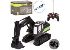 Екскаватор р/к. в кор. акум. USB. рухомі деталі. світло 24*15*10см. 3009-3 (12)