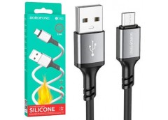 Кабель зарядний Borofone (USB-Micro) 1.0м. мікс. кол. BX83 (1)